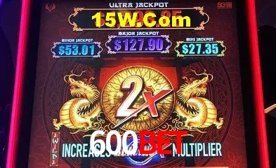Identidade visual e vitrine de ofertas da plataforma 600BET